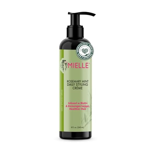 MIELLE Mielle rosemary mint multi-vitamin daily styling creme, 8 Ounce