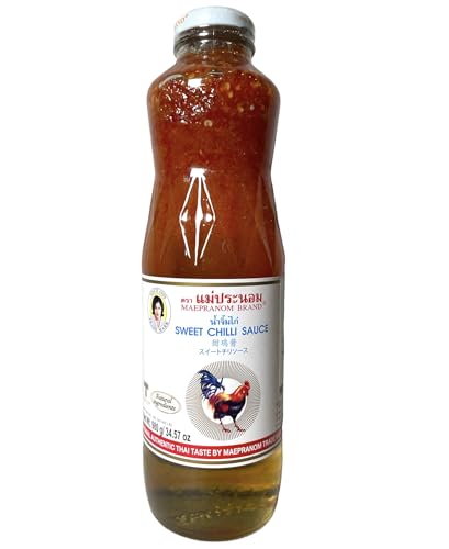 タイ調味料 S－14 HALAL DIPPING FOR CHICKEN L. SIZE ナムチンガイ メーパノム ヤーイ スウィートチリソース メーパノム 瓶 Lサイズ น้ำจิ้มไก่ แม่ประนอม ใหญ่ 1×980g