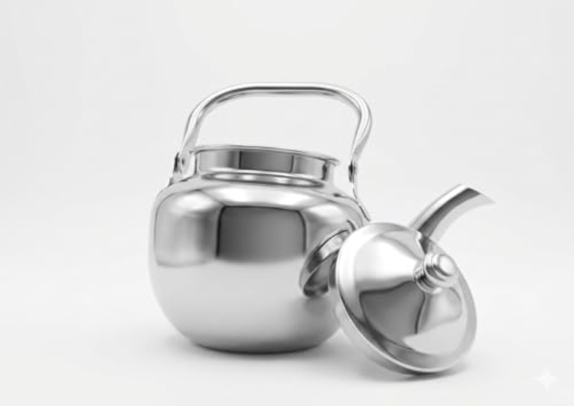 Stainless Steel Tea Kettle, 1.25 Litre Capacity