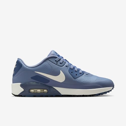 Nike Air Max 90 G Golf Shoes (Ashen Slate/Diffused Blue/Sail)3