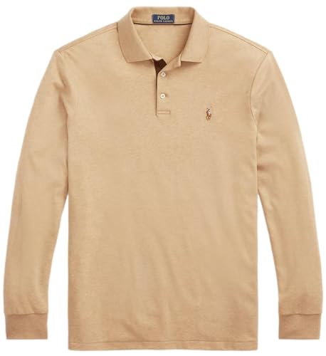 Image of POLO RALPH LAUREN Mens Classic Fit Stretch Chino Short, Rl Camel Heather, XXL