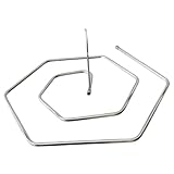 Séchoir à spirale domestique - le support de séchage de courtepointe en spirale est fabriqué en acier inoxydable, robuste et pour une utilisation de longue durée, support de séchage de couverture