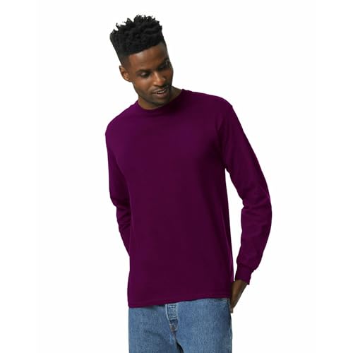 Image of Gildan Adult Ultra Cotton Long Sleeve T-Shirt, Style G2400, Multipack