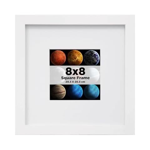 EGOFINE 8x8 Solid Wood Photo Frame Cover