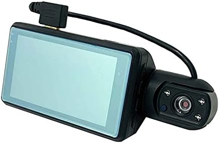 XITING Dash Cam Recorder with Front and Rear Camera 1080P Dual Lens Car DVR,Power 24 Hours Park Monitor，Sensor,Loop Recording,Rotatable Camera