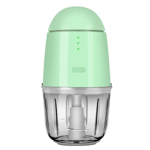 Food Processor - Cordless Mini Food Processor & Portable Small Food Chopper for Vegetables Fruit...