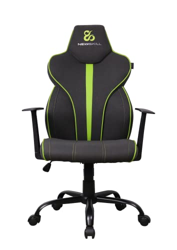 Sillas Gaming Tela Negras Marca NEWSKILL