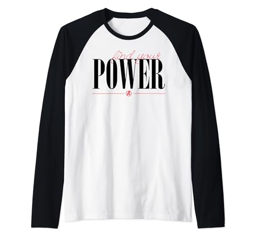 Marvel Find Your Power tee-shirt de baseball pour vos sorties décontractées
