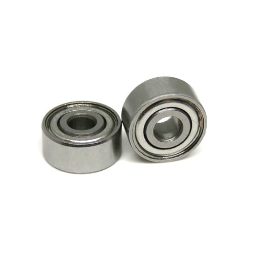 Rodamientos SMR93C-ZZ 3x9x4mm fabricados con acero de alta resistencia para máxima durabilidad útil