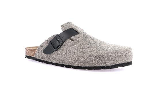 Grunland Hombre zapatillas de fieltro Robi para un descanso total en el hogar