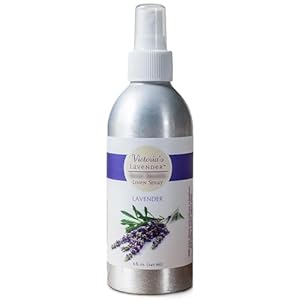 Victoria’s Lavender Aromatherapy Pillow and Linen Spray – Soothing Lavender Essential Oil Mist, Bed Spray for Ultimate Aromatherapy Experience, Lavender Linen Spray for Pillow – (8 oz Sizes)