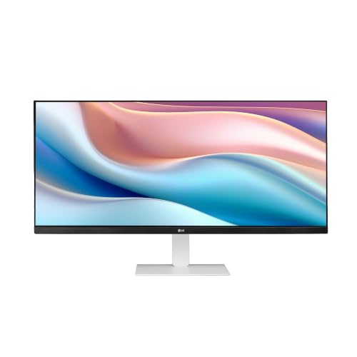Image of LG UltraWide 34U530A-W 34 Inch 100 Hz HDR IPS Monitor 2560 x 1080 USB-C DisplayPort (34U530A-W) + Display Port Cable + Cleaning Kit + USB-C Cable (7pc Bundle)