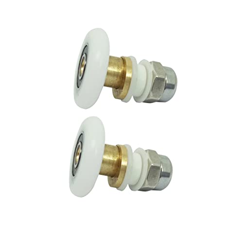 Homoyoyo Rolos De Porta De Chuveiro De Vidro 4 Unidades Roda De Porta De Chuveiro Deslizante Rolos D