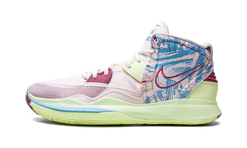 Image of Nike Kyrie Infinity 1 World 1 People DO9614-800 Safety Orange /Gorge Green /Sesame /Black Men's Basketball Shoes