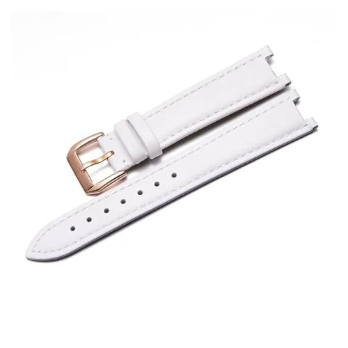 Correa de reloj cóncava de 18mm para Vivienne Westwood mujer soluciona el roce con cuero suave