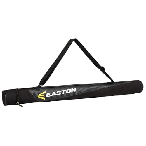 Easton EBBC26S01J Junior Baseball Bat Case, Black/Black (Cylindrical Type, Pack of 1) W33.9 x H3.1 x D3.1 inches (W86 x H8 x D8 cm)