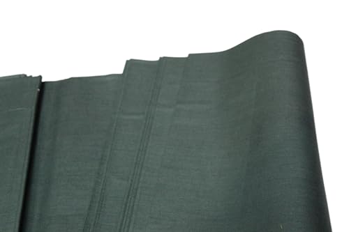 Image of Unstitched Cotton Astar /Lining /Cloth /Kapda Running into Meters for Suit,Sherwani,Kurti,Blouse /Choli,lehanga & Dress Materials(Available in 2,4,6 Meters Variation) (Dark Green, 4 Meter)
