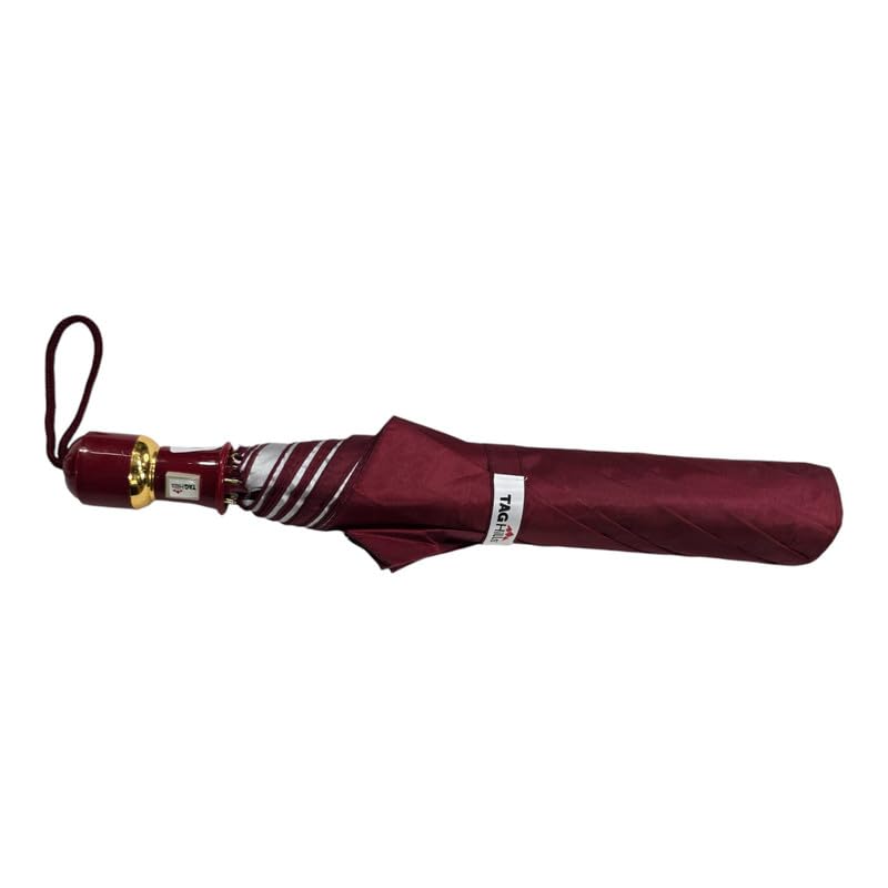 Image of AMBIKA STORES & READYMADES 2 Fold 25 Inch Umbrella for Men & Women | Wind & RainProof Umbrella | Compact Travel Umbrella for Women | Umbrella for Sun Protection, Home Use