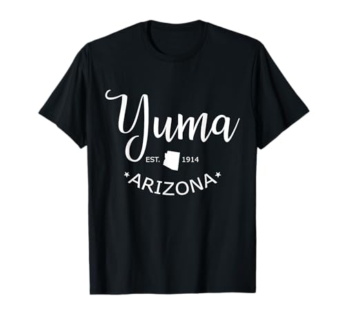Vintage Retro Yuma Arizona Tee Az State Sports Design Regalo Camiseta