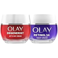 Olay Regenerist Crema Facial de Día 50ml Y Olay Retinol24 Crema