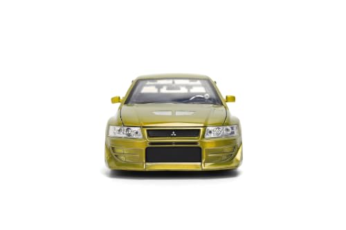 Jada Fast & Furious 1:24 Brian's Mitsubishi Lancer Evolution VII Die-Cast Car Toys, Color Brush Finish, 2 Fast 2 Furious Movie Replica by Jada - Used condition - Image 4