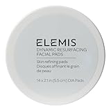 ELEMIS Dynamic Resurfacing Pads, Exfoliating Pads, Toner Pads, Chemical Exfoliant Face Toner, Lactic Acid Peel, Facial Cleansing Pads, Chemical Peel for Face