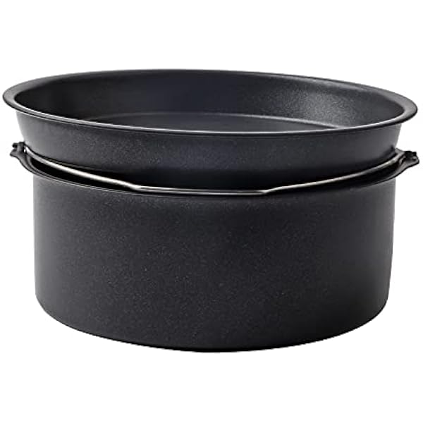 Akcesoria do frytkownicy, beczka na ciasto, patelnia do pizzy, domowa blacha do pieczenia, narzędzie kuchenne, zestaw nieprzywierający, zawiera okrągłe puszki, głęboka dla smakoszy, domowa restauracja