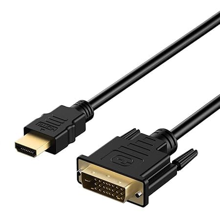 HITRIME HDMI to DVI-D 24+1 Pin Male Converter Cable, 1.5 Meter, HD Video Display for PC, Monitor, Laptop, Projector-image-19