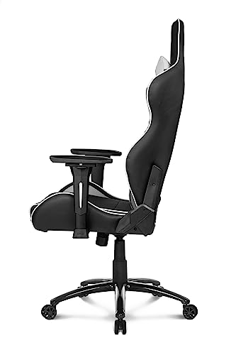Core Series LX Plus Gaming Chair, Pelle, Nero, Bianco, One Size - Sedia gaming - Immagine 2