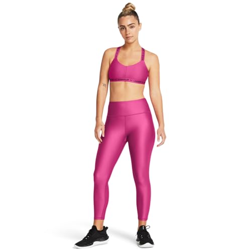 Image of Under Armour Women's HeatGear Armour High Waisted Ankle No-Slip Leggings