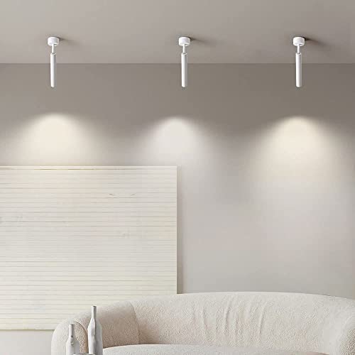 Spot de plafond à projecteur led à angle ajustable pour éclairage intérieur de salon - 4