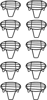 Metal Plant Stand for Balcony, Black, metal planter stand, pot stand for home indoor/outdoor (Pack of 10) (B0DGF3KM19) Amazon Price History, Amazon Price Tracker
