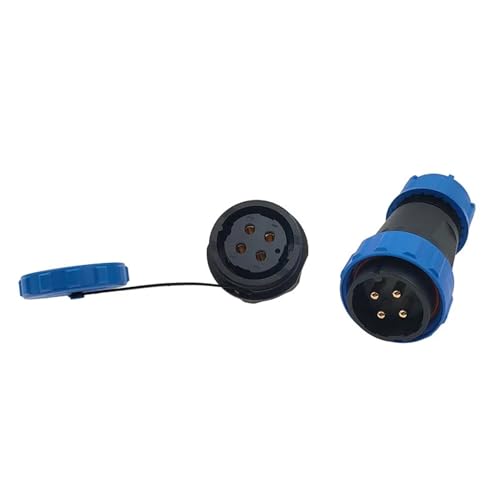 Conector SP28 IP68 con ángulo cuadrado y 26 pines para montaje en paneles herméticos