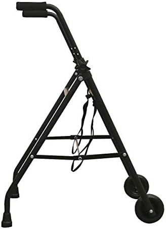Pepe - Walking Frame with Wheels, Folding Zimmer Frames for Adults, Folding Walking Frames for The Elderly, Narrow Mobility Walkers Lightweight, Disability Walker Indoor, Walking Frame with 2 Wheels