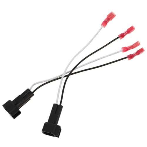 VINTORKY 2pcs Car Speaker Adapter Wire Harness Durable Speaker Wire Connectors for Seamless Installation Vehicles Reliable Audio Performance Easy Plug and Play Setup