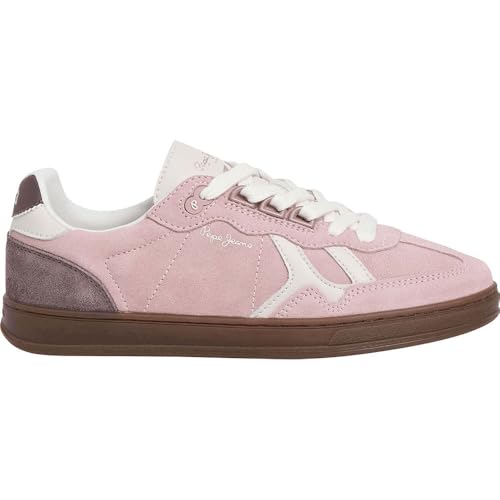 Pepe Jeans Femme Ball Colors W Sneak : baskets basses et colorées en toile pour le quotidien