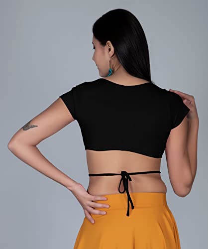 Image of A4300 Blouse Crop Top for Women