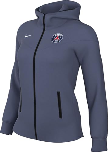Veste à capuche en polaire pour femme Paris Saint-Germain Tech Windrunner Nike Football HJ6501