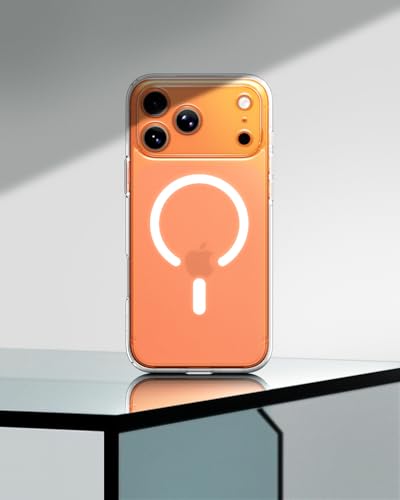 Image of Spigen Ultra Hybrid MagFit Back Cover Case Compatible with iPhone 17 Pro (TPU + Poly Carbonate | Frost White)