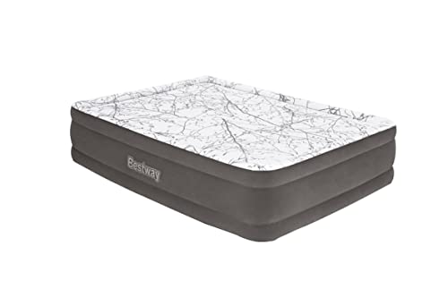 Bestway 80" x 60" x 18"/2.03m x 1.52m x 46cm Tritech Cushify Top Air Mattress Queen Built-in AC Pump – Image 5