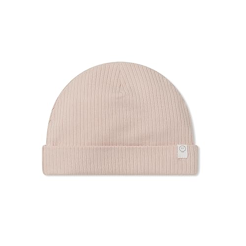 Image of MORI Baby Unisex Stretchy Ribbed Hat for Boys and Girls - Cozy Warm Casual Roll Up Beanie - Soft Toddler Headwear