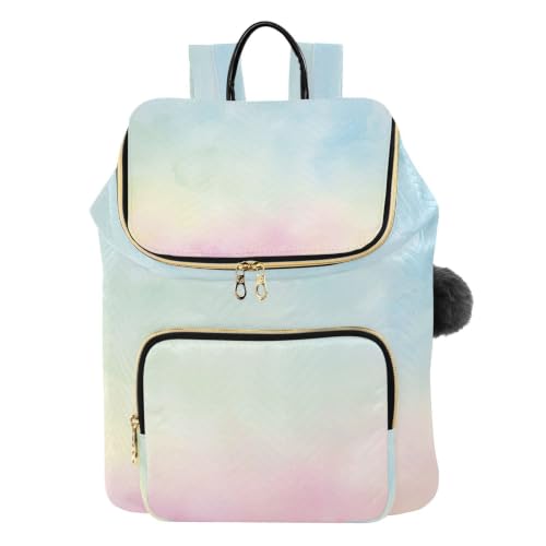 Sac à dos pour femme sac léger décontracté et tendance style aquarelle