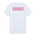 Vineyard Vines Classic Logo Box Short-Sleeve Pocket Tee, White Cap, XL