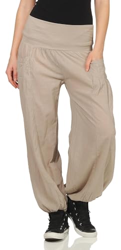 Pantalon aladin bouffant femme contre l'inconfort des vêtements serrés en été