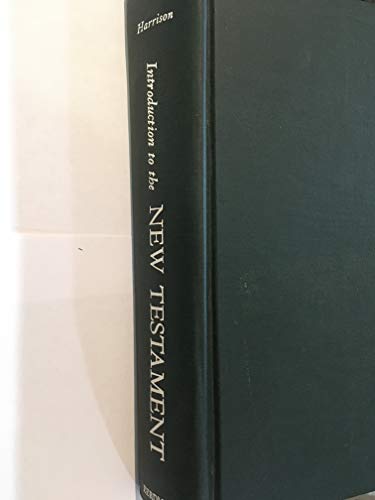 Introduction to the New Testament 0802831060 Book Cover