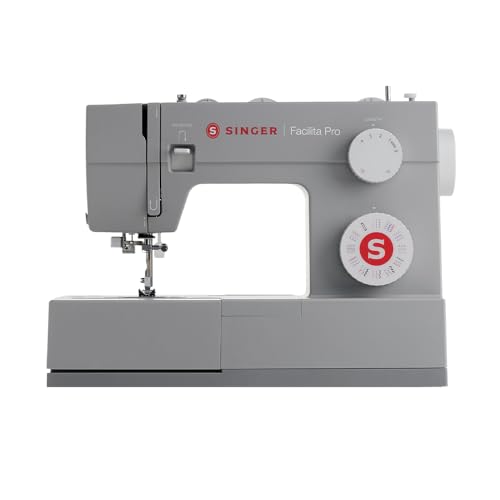 La Mejor Lista de Maquina de Coser Overlock Singer - los más vendidos. 48 SINGER® Facilita Pro 4452 Máquina De Coser Con Motor De Uso Rudo | 32 puntadas, Velocidad De 1,100 PPM Hasta 30% Más Rápida | Ideal Para Todo Tipo De Telas