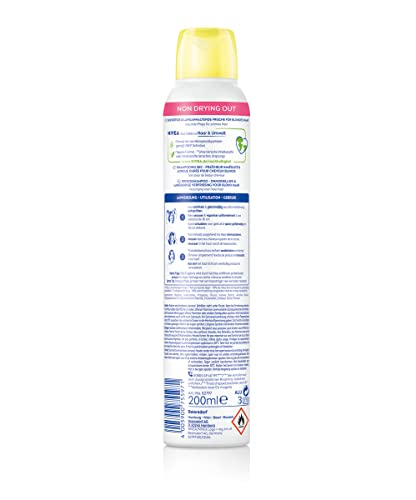 NIVEA Trockenshampoo Fresh & Mild (200 ml), extra mildes Trockenshampoo Spray für helle Haartöne mit angenehmem Duft, Trockenhaarshampoo für sofortige Frische (Packung mit 2)