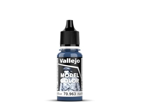 Vallejo Model Color 70963 Medium Blue (17ml)