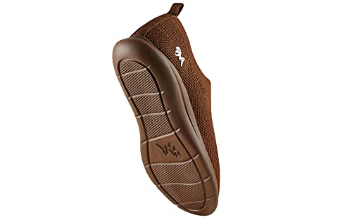 Image of Neeman's ReLive Knit Casual Sneakers for Men, Boys (Copper Brown, Numeric 5)