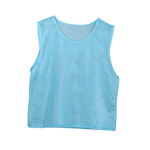 GANAZONO 6 Peças Camisa Esportiva Masculina Vôlei Futebol Regata Malha Pinnies Jovens Crianças Camis